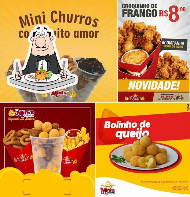 Comida em Minis Coxinhas Pg