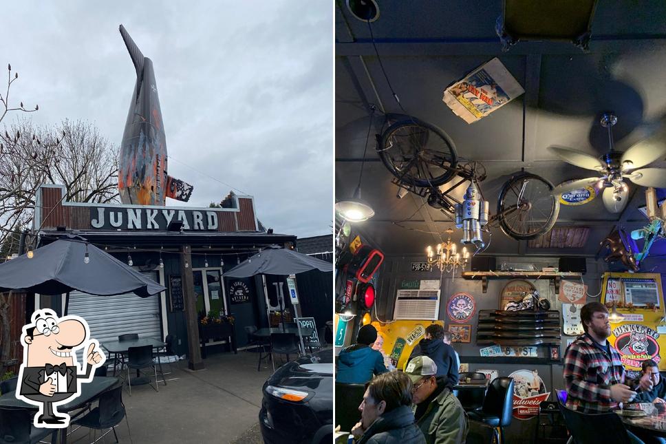 Here's a photo of Junkyard Extreme Burgers and Brats