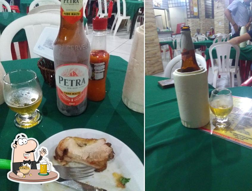 Churrascaria 90 offerece uma seleção de cervejas