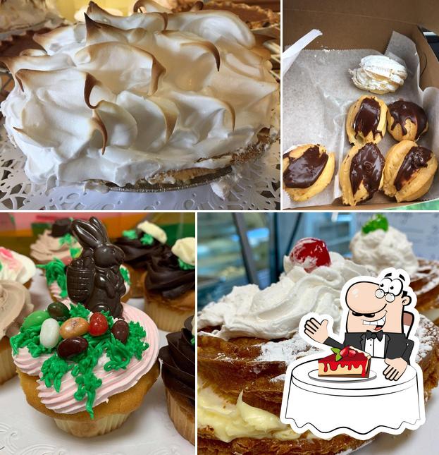 Krieg's Bakery offers a number of desserts