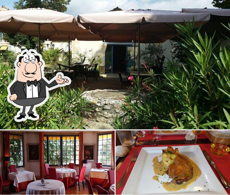 Observa las fotografías donde puedes ver interior y comida en La Villa Saint Laurent