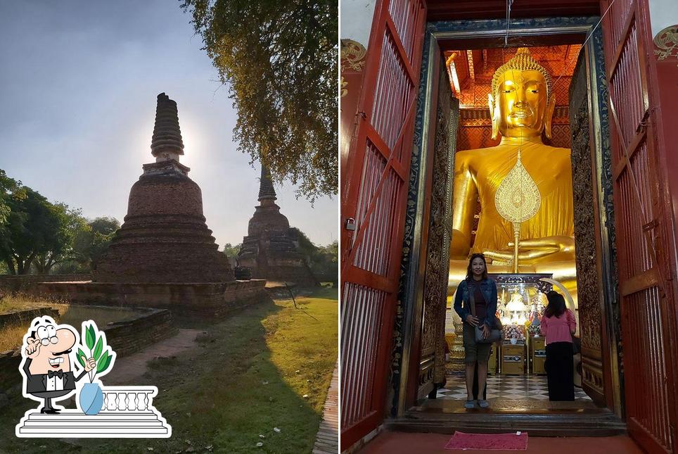 Profitez de la vue de l'espace ouvert de Tip Ban Thai