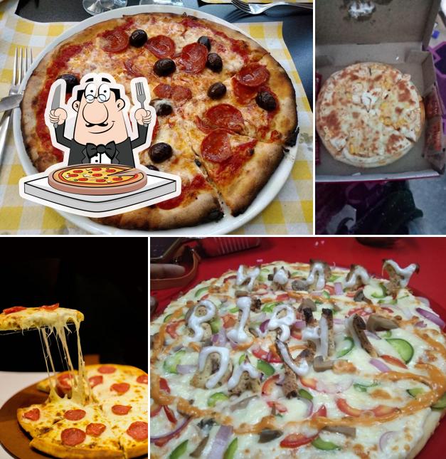 Order various variants of pizza