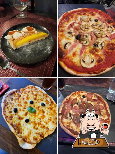 Prenez différents types de pizzas