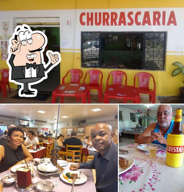 O interior do Churrascaria Gaucha