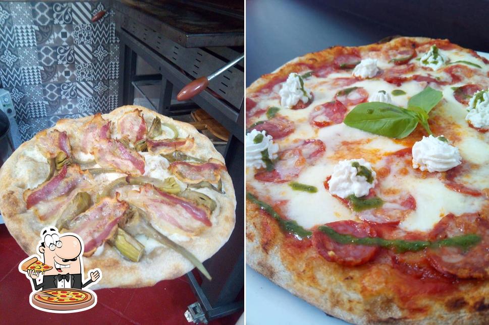 Scegli tra le molte varianti di pizza
