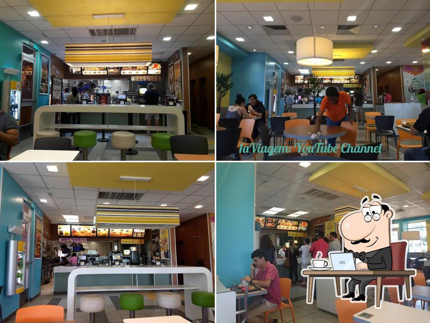 Veja imagens do interior do McDonald's