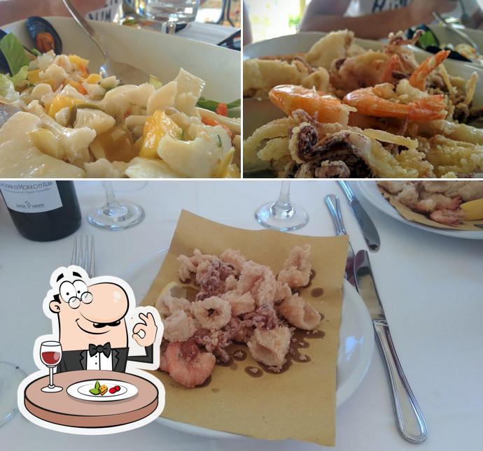 Cibo al Hotel La Sfinge