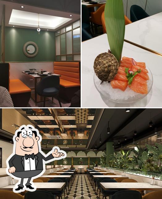Gli interni di Moment - Ristorante Giapponese Sushi & Cinese