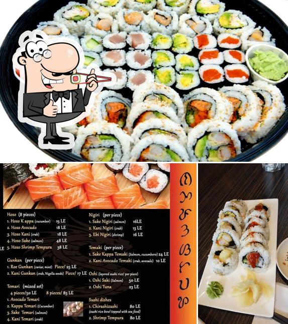 Get different sushi options