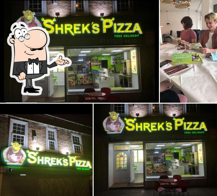Shrek's Pizza in Wythenshawe Restaurant menu and reviews