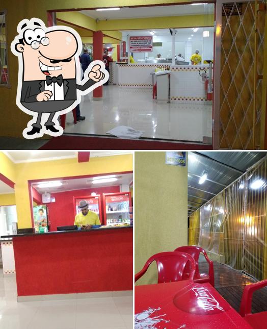 El interior de Hot Dog Yracema