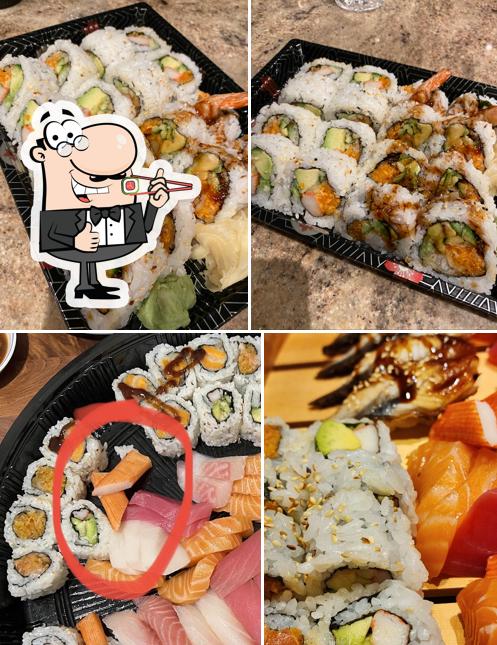 Try out different sushi options