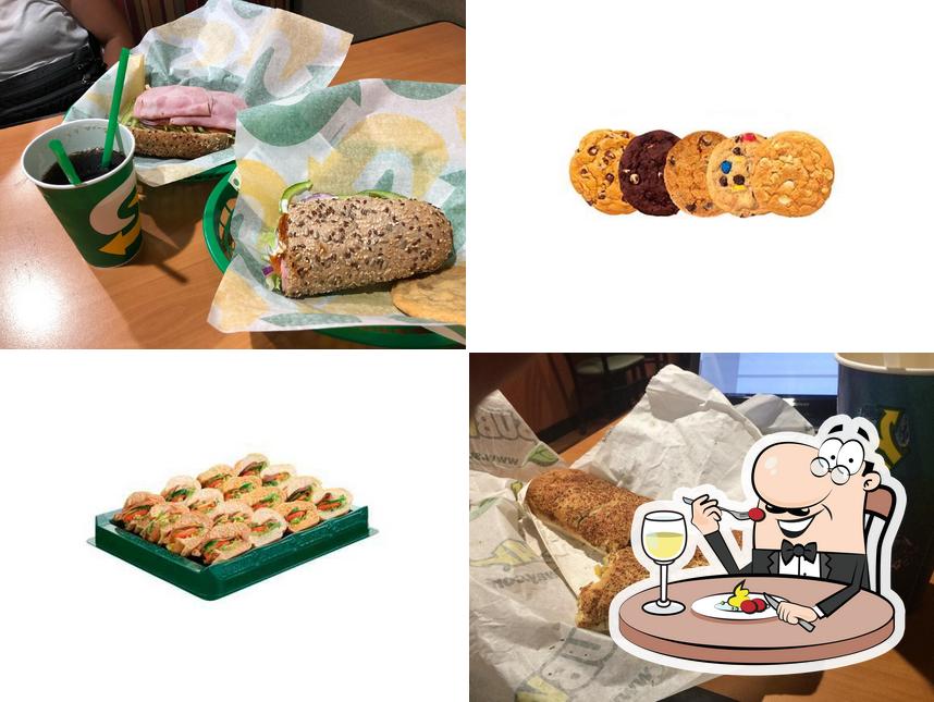 Nourriture à Subway