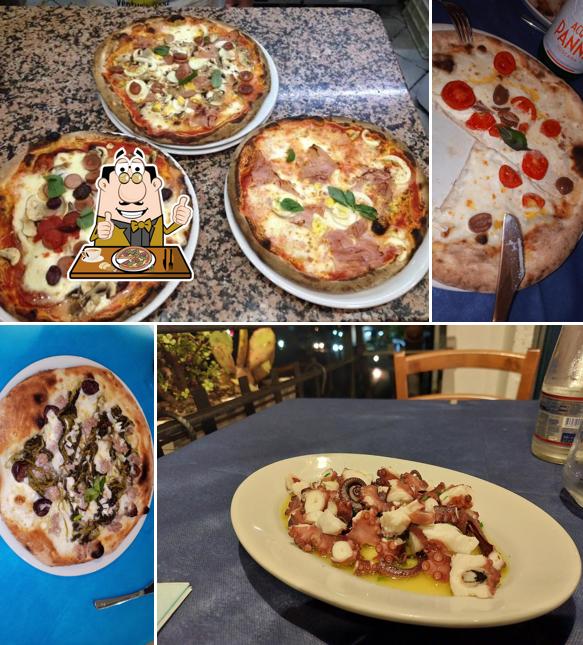 Prenditi una pizza a Arcobaleno Ristorante - Pizzeria da Angelo