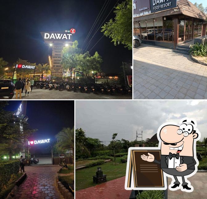 Check out how Dawat Food Resort looks outside