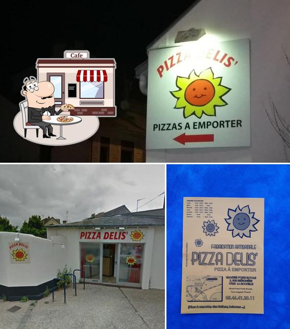 L'extérieur de Pizza Delis' La Rochelle