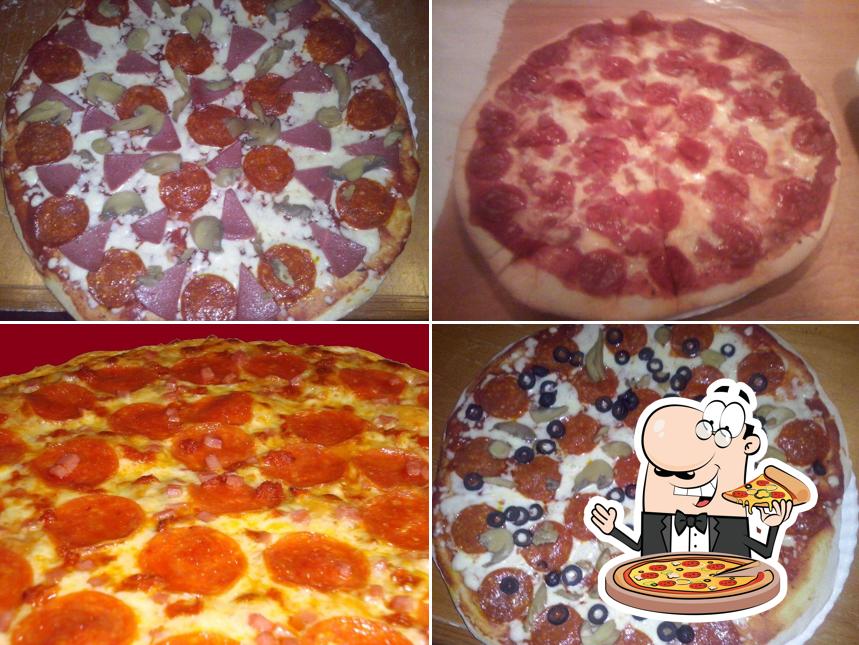 Get pizza at Verona pizza"