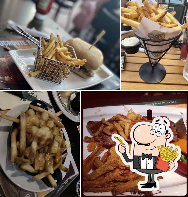 A 3 Brasseurs - Centropolis Laval vous pouvez essayer des frites, des pommes frites