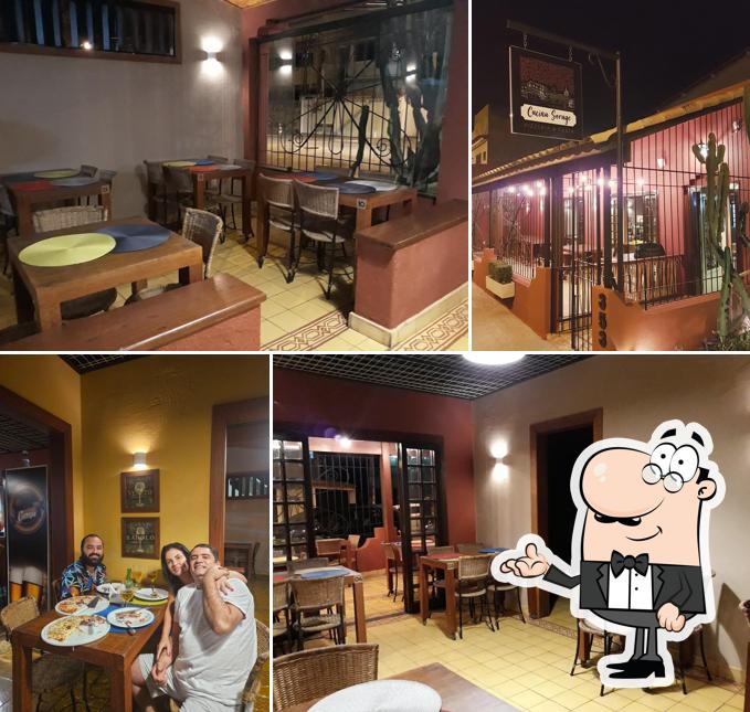 O interior do Cucina Sorage