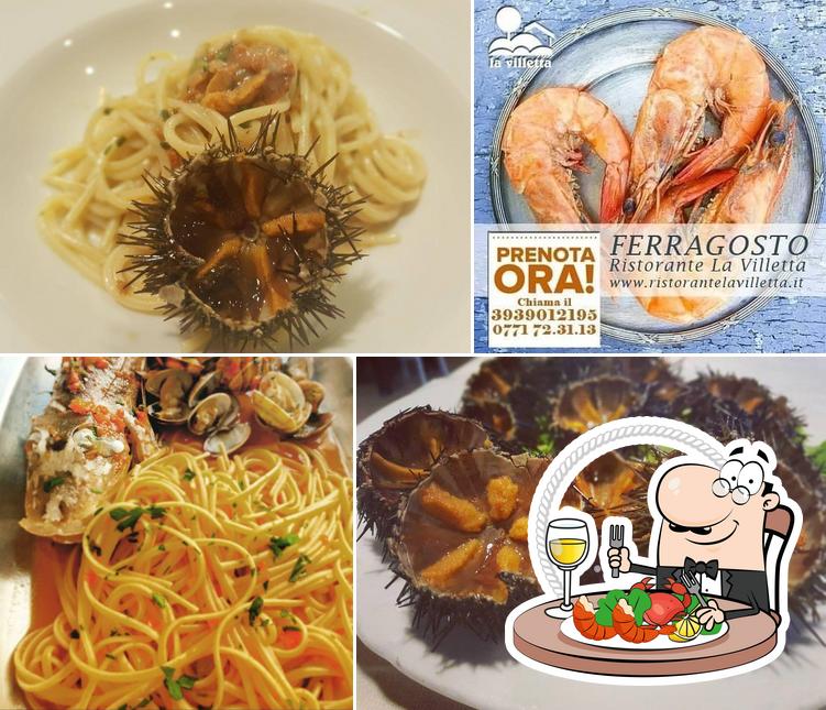 Ordina la cucina di mare a Ristorante La Villetta