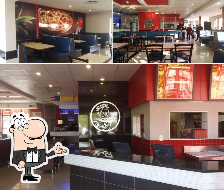 L'intérieur de Roman's Pizza Roodepoort