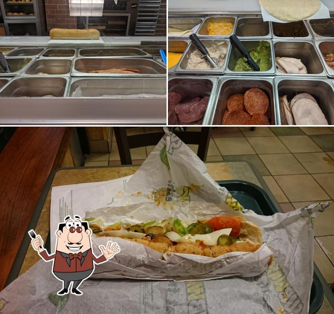 Nourriture à Subway