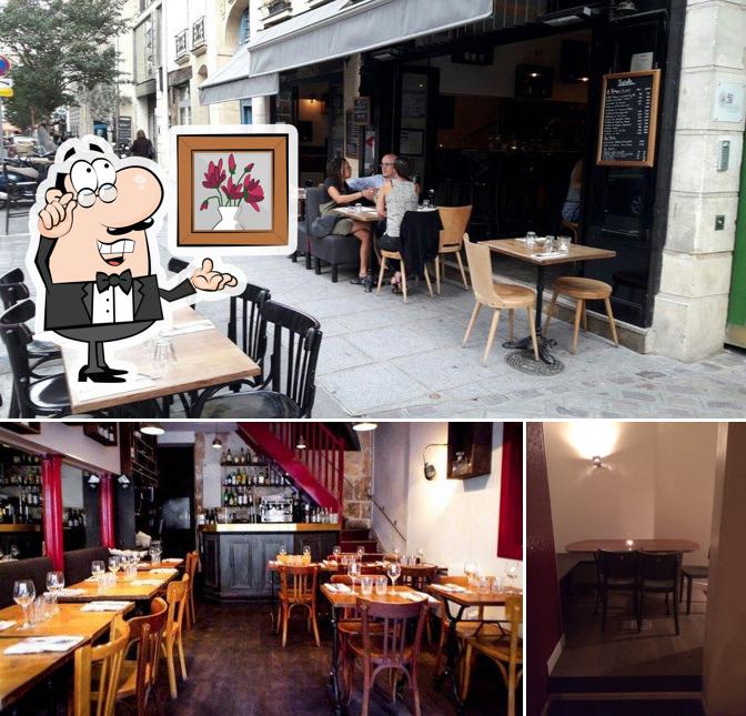 Postiche Bistrot pub & bar, Paris, 62 Rue Jean-Jacques Rousseau ...