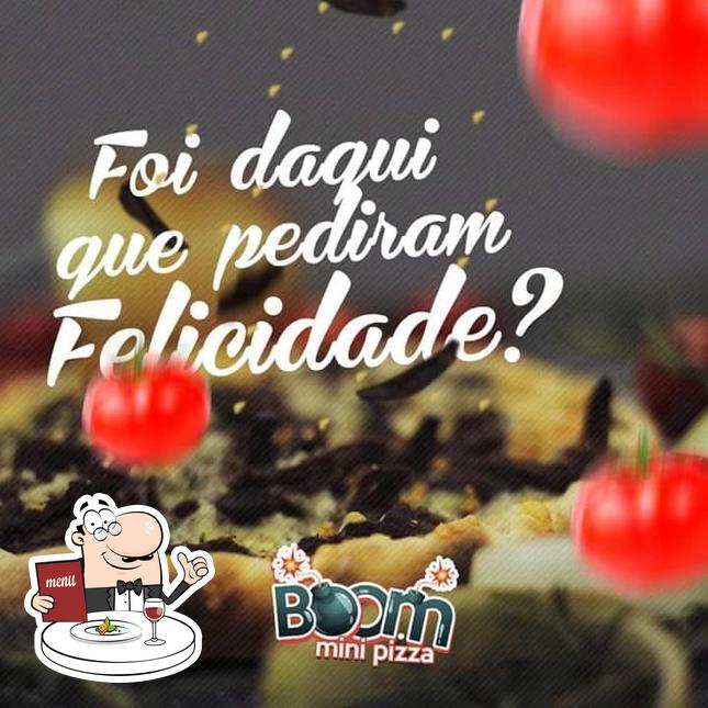 Comida em Boom Mini Pizza