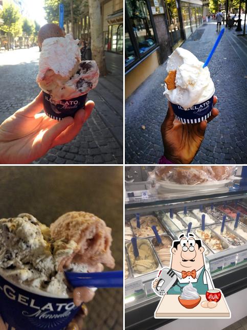 Il Gelato Mennella serve un'ampia varietà di dessert