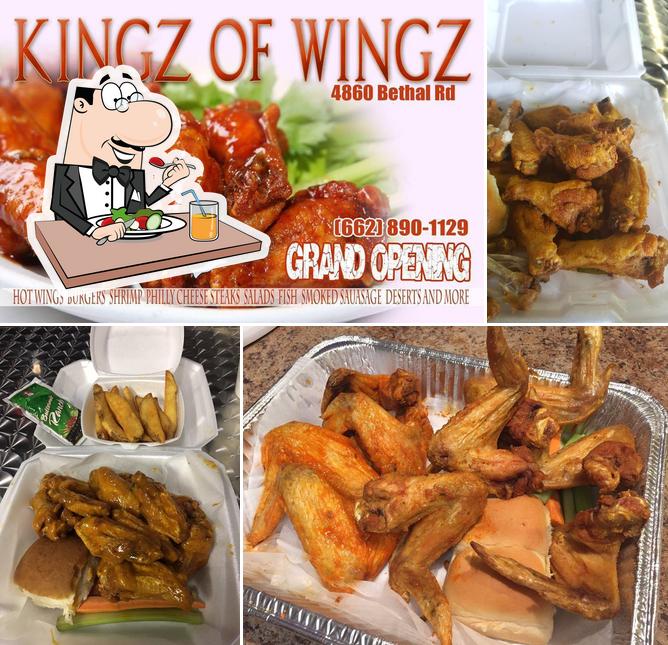 Queenz Of Wings in Olive Branch Restaurant menu and reviews