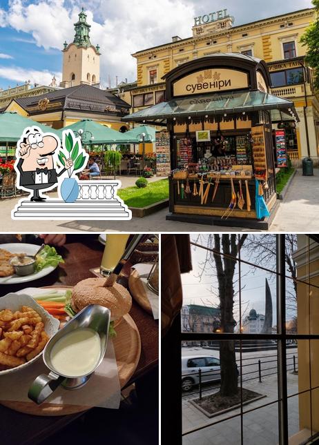 Estas son las fotografías que muestran exterior y comida en Wiener Kaffeehaus