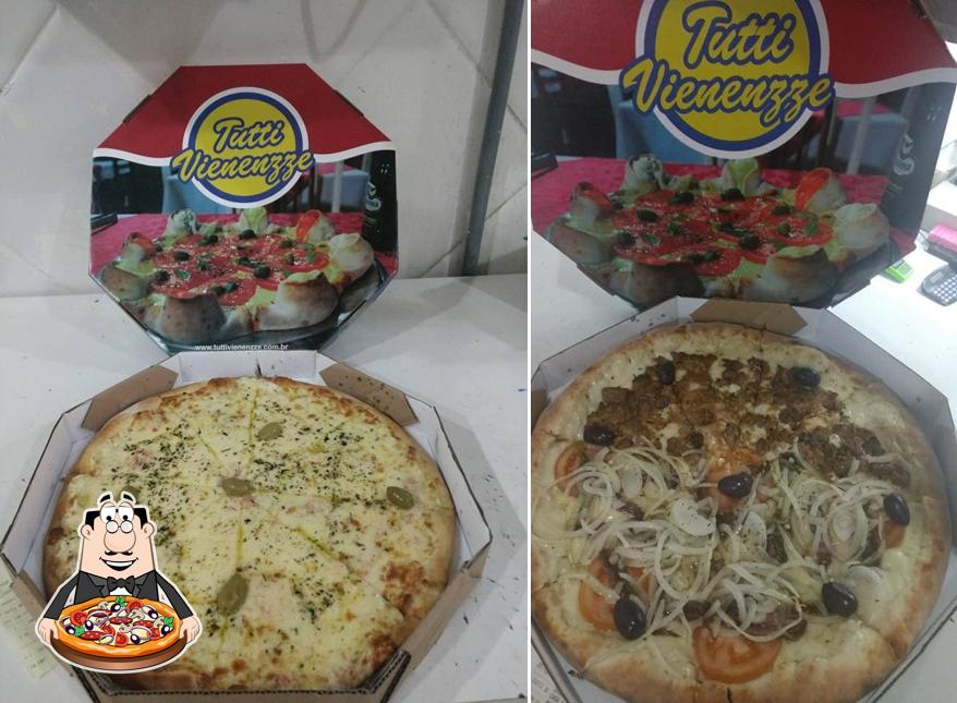 Consiga pizza no Tutti Pizza e Esfihas