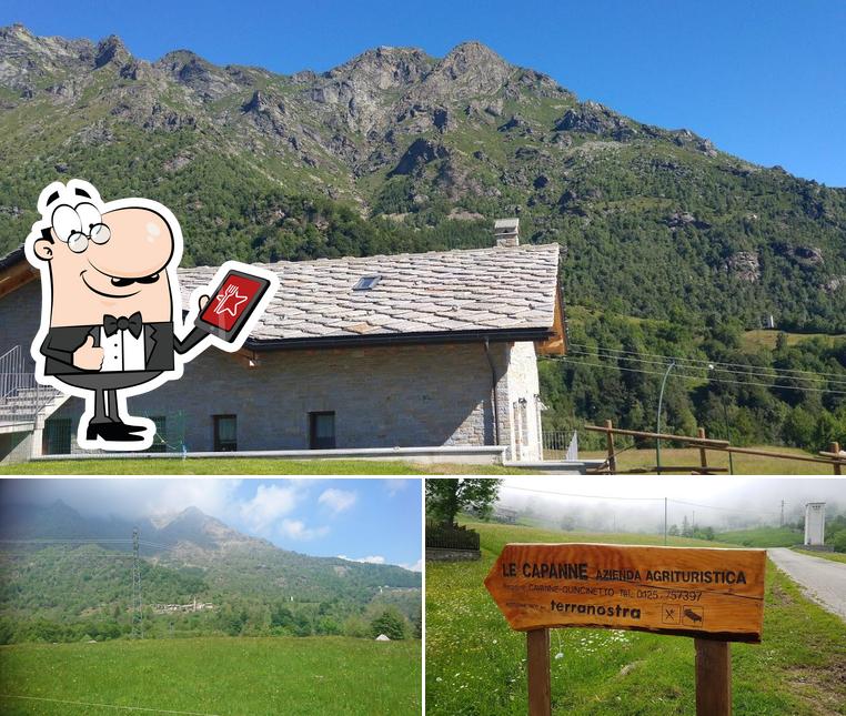 Goditi la vista dall'area esterna di Agriturismo Le Capanne