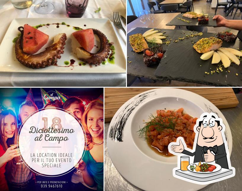 Cibo al Ristorante Al Campo