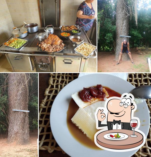 Platos en Fazenda Santo Inacio
