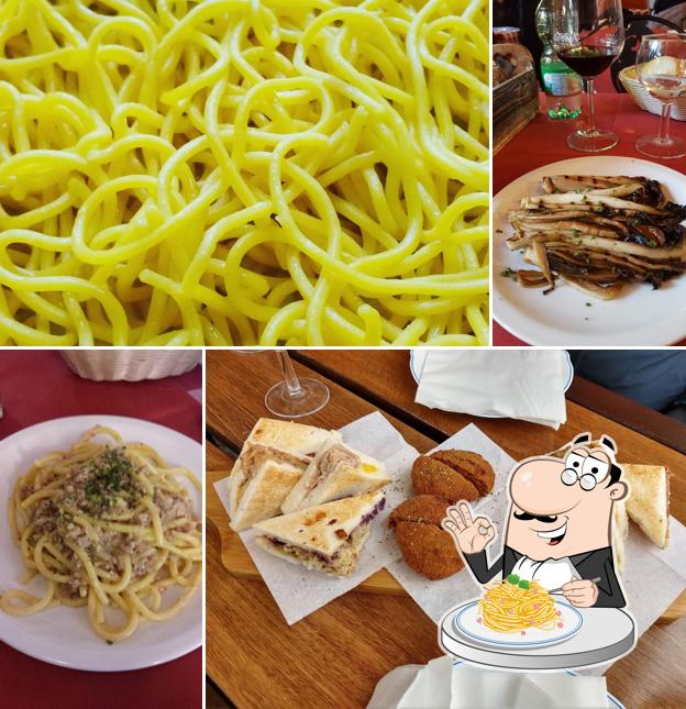 Spaghetti alla carbonara al Bistrò San Giustino