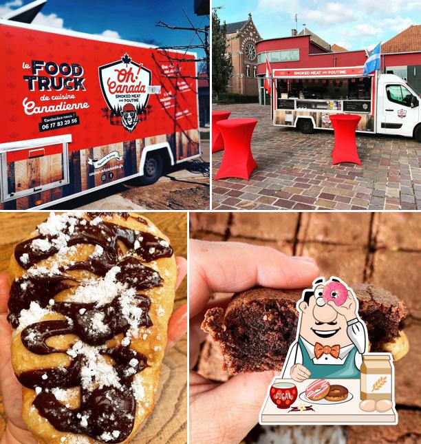 Oh ! Canada Foodtruck offre une variété de desserts