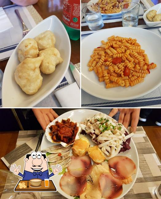 Cibo al Ristorante Anema e Core sul mare