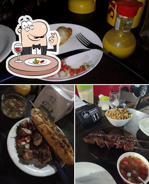 Platos en EKY Espetaria (Conselheiro)