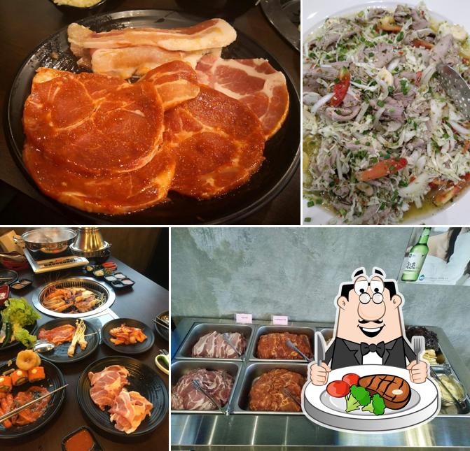 Pide una receta con carne en Korea BBQ
