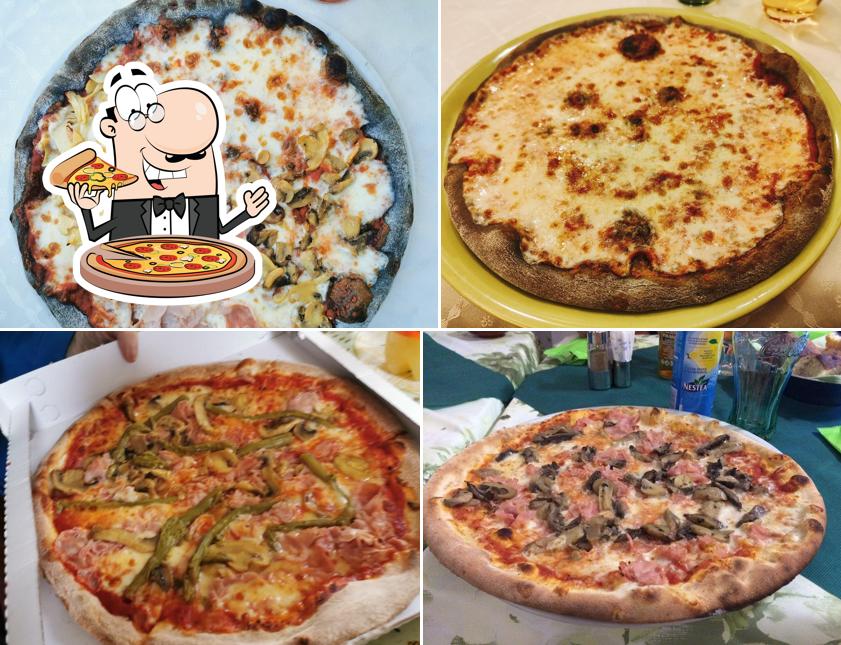 Ordina tra le svariate varianti di pizza