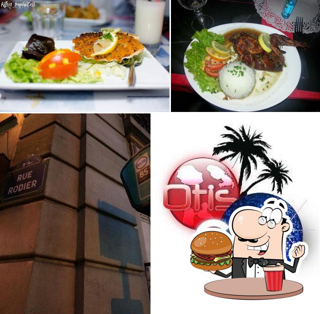 Try out a burger at Otis Club