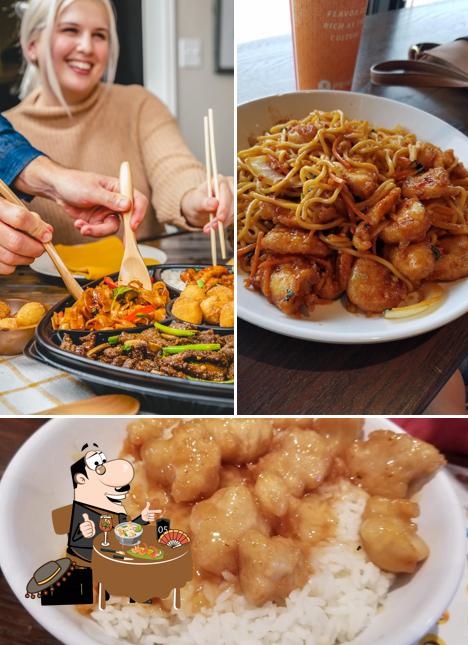 Еда в "Pei Wei Asian Kitchen"