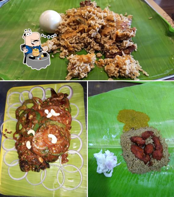 Food at Dindigul Thalappakatti