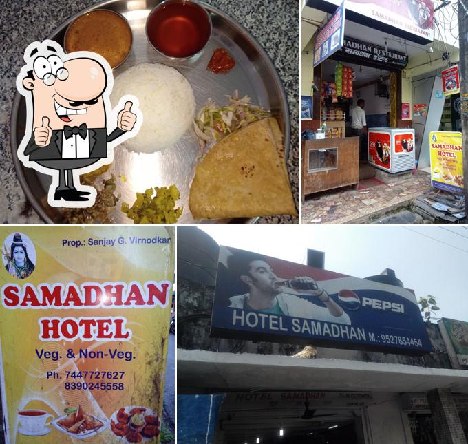 See the pic of Hotel Samadhan
