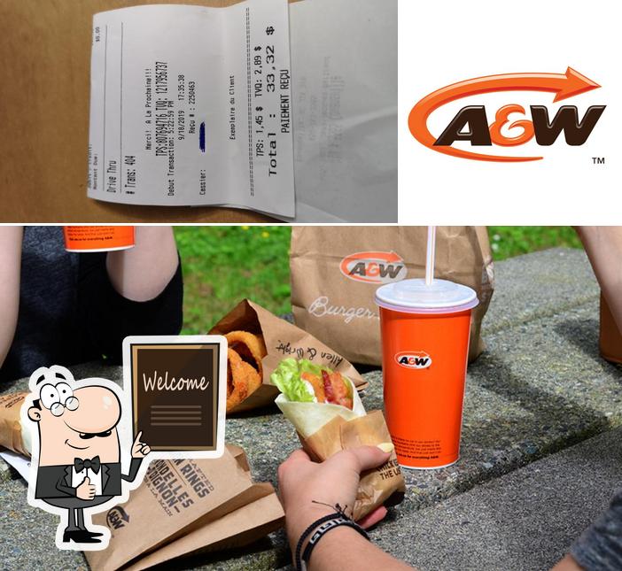 Voici une image de A&W