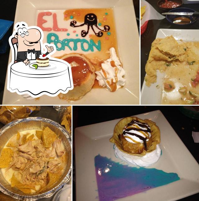 El Porton of Midway serves a number of desserts