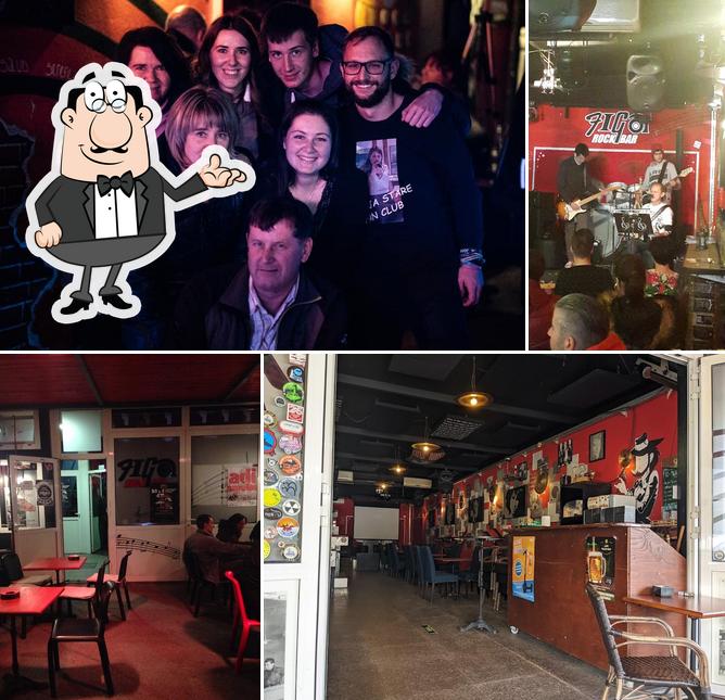 Siediti a un tavolo di Figa Rock bar
