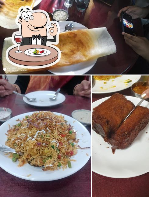 Food at Indian Coffee House